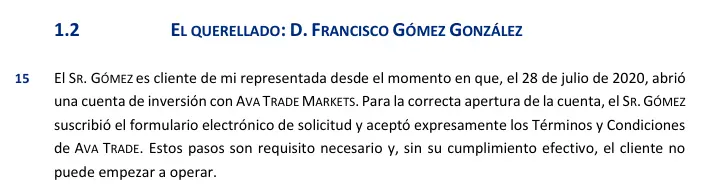 AvaTrade querella en Murcia