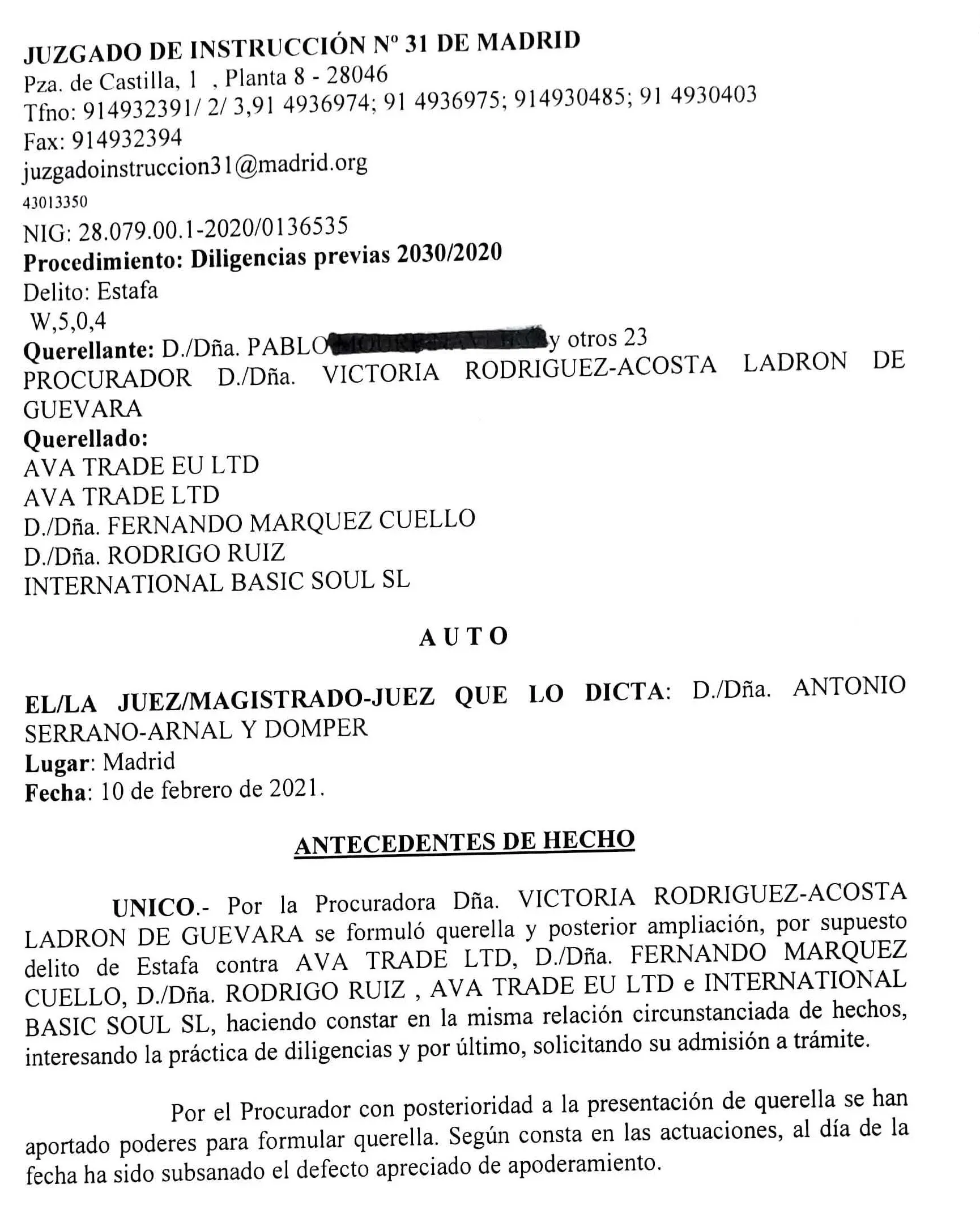 AvaTrade y el Gobierno de España