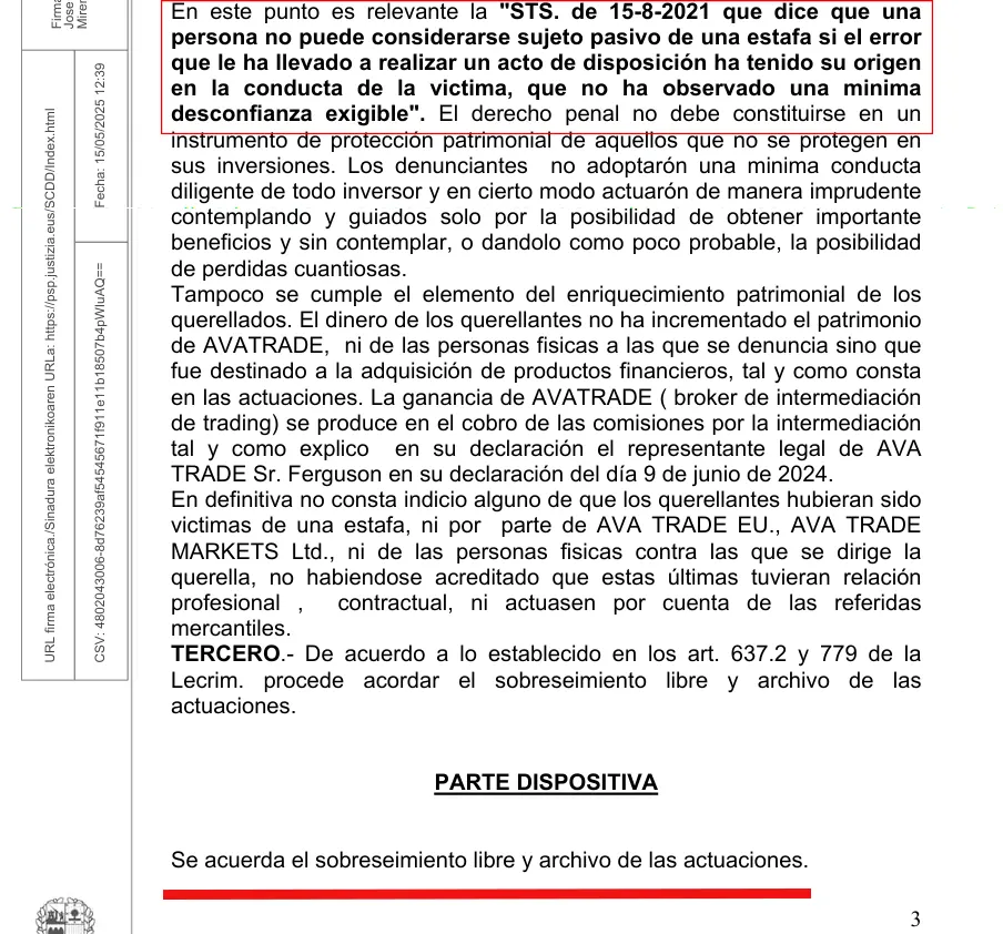Jusiticia, Azar o Sabotaje. Crónica de una coincidencia: La indefensión de la víctima frente al archivo judicial precipitado