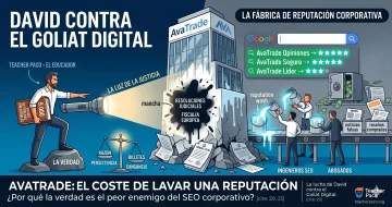 AVATRADE: El coste de lavar una reputación: ¿Por qué la verdad es el peor enemigo del SEO corporativo?